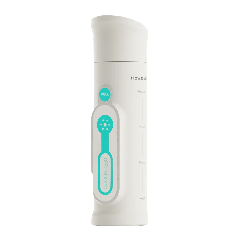 SC-X integrated fentanyl sample scoop mechanism